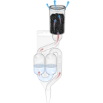 Fermentatsiooni l&otilde;hna neelaja Maxi &otilde;hulukuga ja s&ouml;ega BROWIN 405653, 23 cm, 25 L