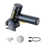 Fanttik C8 Nano 3.7 V Juhtmevabad elektrilised k&auml;&auml;rid kuni 230 RPM 3 kiirusastet Kiirlaadimine 1 h EasySwap vahetatavad terad LED-ekraan LED-valgus Must