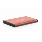 Gembird HDD korpus EE2-U3S-3-P USB 3.0, 2,5'', roosa, harjatud alumiinium