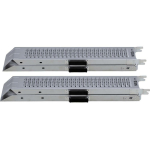 Yato S&otilde;iduki ramp 2tk, 1.8 m, 200 kg, Q195 teras, kokkuklapitav disain, perforeeritud pind