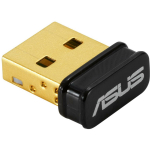 Asus USB adapter USB-BT540, traadita, Bluetooth 5.4, USB, sirge pistik, must