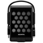 Adata HDD AHD720-2TU31-CBK 2TB, USB 3.2 Gen 1, must, IP68, kolmekihiline kaitse, &scaron;okiandur, toitekaabel