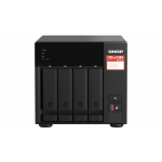 Qnap NAS salvestustorn TS-473A-8G AMD Ryzen 4-ydemega 2.2 GHz, 8 GB m&auml;lu, 4 pesa, 2.5GbE, 2 M.2, 3 USB 3.2, 1 USB-C