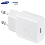 Samsung Adapter EP-T1510NWEGEU, 15 W, USB Type C, valge v&auml;rv, 100-240 V, 5-9 V, 1.67-2 A
