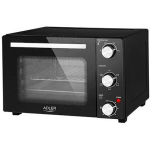 Adler Elektriline ahi AD 6024, 22L, 1300W, must, 0-230&deg;C, 5 k&uuml;psetamisrežiimi, taimer 0-60 min