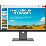 Lenovo | ThinkVision P24QD-40 | 23.8 " | IPS | 16:9 | 120 Hz | 6 ms | 2560 x 1440 pixels | 300 cd/m&sup2; | HDMI ports quantity 1 | Eclipse Black | Warranty 36 month(s)