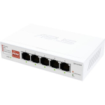 Asus QG-U1050 l&uuml;liti, 90IG09Z0-MO3B00, 5x2,5GBase-T, valge, voolu juhtimine, Jumbo raamide tugi, portide isolatsioon