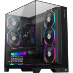 Gamemax Korpus INFINITY PRO BK, 1 x 3.5", 3 x 2.5", 7 laiendusslotti, ATX, 1 x USB 3.0, 1 x USB-C, 1 x k&otilde;rvaklapid