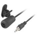Natec Mikrofon Bee NMI-1351, 1.8m, 3.5mm audio jack, -58dB, 50-16000Hz, klipp, mugav disain