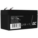 Green Cell Aku AGM41, 12V, 1.3Ah, 0.53kg, 1 tk
