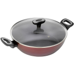 Jata Pann TF928, 28cm, 7.3cm, 3.6L, alumiinium, Tiitani, kaanega, induktsioonile, ergonoomiline disain