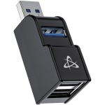 Sbox USB keskjaam H-606, 3 porti, 1x 3.0, 2x 2.0, must, USB Type-A, USB toide