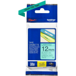 Brother TZe-731 laminaatlint, 8 m, 1,2 cm, must roheline, termiline &uuml;lekandmine, kriimustuskindel, veekindel