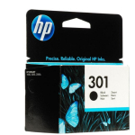 HP 301 Black Original Ink Cartridge CH561EE, 3ml, 190 lk, tindiprinter, 1 tk