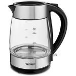 Zelmer ZCK8011 elektriline veekeetja, 1.7L, 2200W, klaas, roostevaba teras, 360&deg; alus, automaatne v&auml;ljal&uuml;litumine
