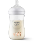 Philips Avent imiku pudel Natural Response Giraffe SCY903/66, 260 ml, 1 tk, keskmise vooluga lutt, koolikuvastane ventiil