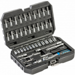 Padrunite ja otsikute komplekt 46tk, CrV, narrega, 72T, HT1R216 HOGERT