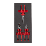 KNAIBĻU KOMPLEKTA PUTU MATERIĀLA IELIKTNIS, PLIERS SET FOAM INSERT - 3 PCS, 4932493256 MILWAUKEE