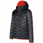 Jaka PINNACLE Down JKT W, izmērs: S, Black/Cherry Tomato, 8020647227488 LA SPORTIVA