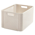 Kast Style L 43,6x32,6x23cm helkreemjas v&auml;rv 0803616885 Curver