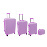 Kohvri komplekt 4 t&uuml;kki 98L (48x29x75cm) + 60L (42x25x64cm) + 43L ( 36x23x56cm) + 15L (24x17x33cm) roosa 128228009 ORDINETT