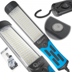 LED darbnīcas lampa ar magnētu un āķi, 15W, 5m kabelis, G15121