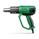 Karstā gaisa pistole HIKOKI RH650VLAZ, 2000 W, līdz 650&deg;C, LCD displejs, regulējama temperatūra un gaisa plūsma