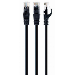 Gembird patch kaabel PP6U-3M/BK, 3m, must, CAT6, U-UTP, snagless saapad