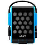 Adata HDD AHD720-2TU31-CBL 2TB, USB 3.2 Gen 1, IP68, kolmekihiline kaitse, toitekaabel kaasas, must/sinine