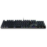 Mediarange Klaviatuur MRGS101-UK, 104 nuppu, 14 RGB v&auml;rvi režiimi, QWERTY (UK), USB, mehaaniline, veekindel