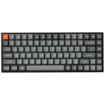 Keychron klaviatuur K2M-J3 75% 84 nuppu, RGB LED taustvalgus, 2.4 GHz, Bluetooth, mehaanilised l&uuml;litid, 1000 Hz