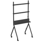 Gembird telerii stand TVS-86F-02, toetab 55-86 tolli LCD, k&otilde;rguse reguleerimine 950-1350 mm, maksimaalne kandev&otilde;ime 40 kg
