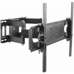 Gembird seina kinnituse WM-70ST-01, toetab 37-70'' televiisoreid, VESA 600 x 400 mm, seinast kaugus 78-400 mm, 120&deg; p&ouml;&ouml;ramine