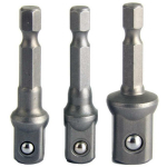 Proline Adapterite komplekt 5313959, 1/2", 3/8", 1/4", 50 HRC, HEX, 1/4" kruvikeerajatele
