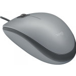 Logitech Juhtmega arvutihiir 910-006760, 1000 DPI, 3 nuppu, USB, 1.8 m kaabel, hall/grafiitv&auml;rv.