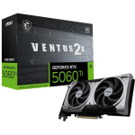 Msi VENTUS Graafikakaart RTX 5060 Ti 16G VENTUS 2X OC PL, 4608 CUDA, 16 GB GDDR7, 128 bit, 2 ventilaatorit