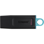 Kingston | USB Flash Drive | DataTraveler Exodia | 64 GB | USB Type-A | Black/Blue