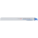 Bosch Tarvikud 2608658996 PRO Keskmise-Paksuse Metalli t&auml;pne S1237BEF tera, 1,1 x 25 x 300 mm, 5 tk, sobib roostevabast terasest