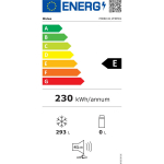 Midea S&uuml;gavk&uuml;lmik MDRC411FZE01, 293l, 14kg/24h, 41dB, 1 uks, kiire k&uuml;lmutamine, vabalt seisev