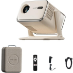 Aurzen Boom mini projektori Karpikomplekt AU-PJ-BM501M-EUBG1, 500 ANSI lm, 20 W, 2 GB RAM, 16 GB, Google TV, HDR10