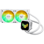 Asus TUF Gaming LC III 240 ARGB White Edition, 90RC01J2-B0EAY0, 40cm, 2 ventilaatorit, 90.78 cfm, 2600 RPM, 37.4 dB