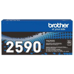 Brother Toner TN-2590, 1200lk A4, 1 tk, must, toneri t&uuml;&uuml;p