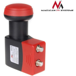 Maclean LNB kahekordne MCTV-670, 70 dB, 10,7~11,7 GHz, 11,7~12,75 GHz, 950~1950 MHz, 1100~2150 MHz, F &uuml;hendused, k&otilde;rge v&otilde;imendus