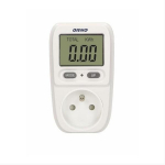 Orno Wattmeter OR-WAT-419, 230VAC, 50Hz, 16A, 3680W, 0,0W-9999W, 0,0V-9999V, 0,000KWh-9999KWh, 0,00euro-9999euro