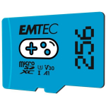Emtec MicroSDXC 256GB UHSI U3 V30 A1 Gaming Blue