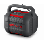 Muse T&ouml;&ouml;raadio M-968 BTR, 40 W, veekindel, Bluetooth, traadita, kaasaskantav, NFC funktsioonid, must/punane