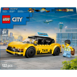 Lego Konstruktor 60487, 122 tk, 2 minifiguuri, kollane takso, elektriline disain