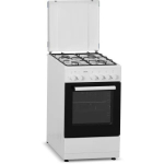 Mpm Gaasipliit MPM-53-KGE-33, 1800W, 52l, 4 p&otilde;letit, mehaaniline juhtimine, A+ energiat&otilde;husus, gaasipind, elektriline ahi