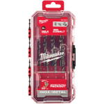 Milwaukee 4932499256 HSS-G koobalttrellide komplekt, 3&ndash;10 mm, 8 tk, QUAD EDGE&trade; otsik, DIN 338