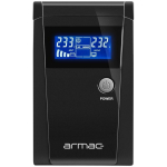 Armac UPS OFFICE LINE-INTERACTIVE O/650E/LCD, 650VA, 390W, 230V, 2xE, LCD, AVR, 12V 7Ah, 6h, 3-20min